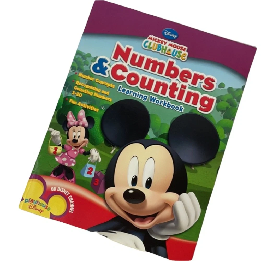 Mickey Mouse Book & Card Learning Game Set
